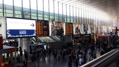 der Bahnhof Roma Termini